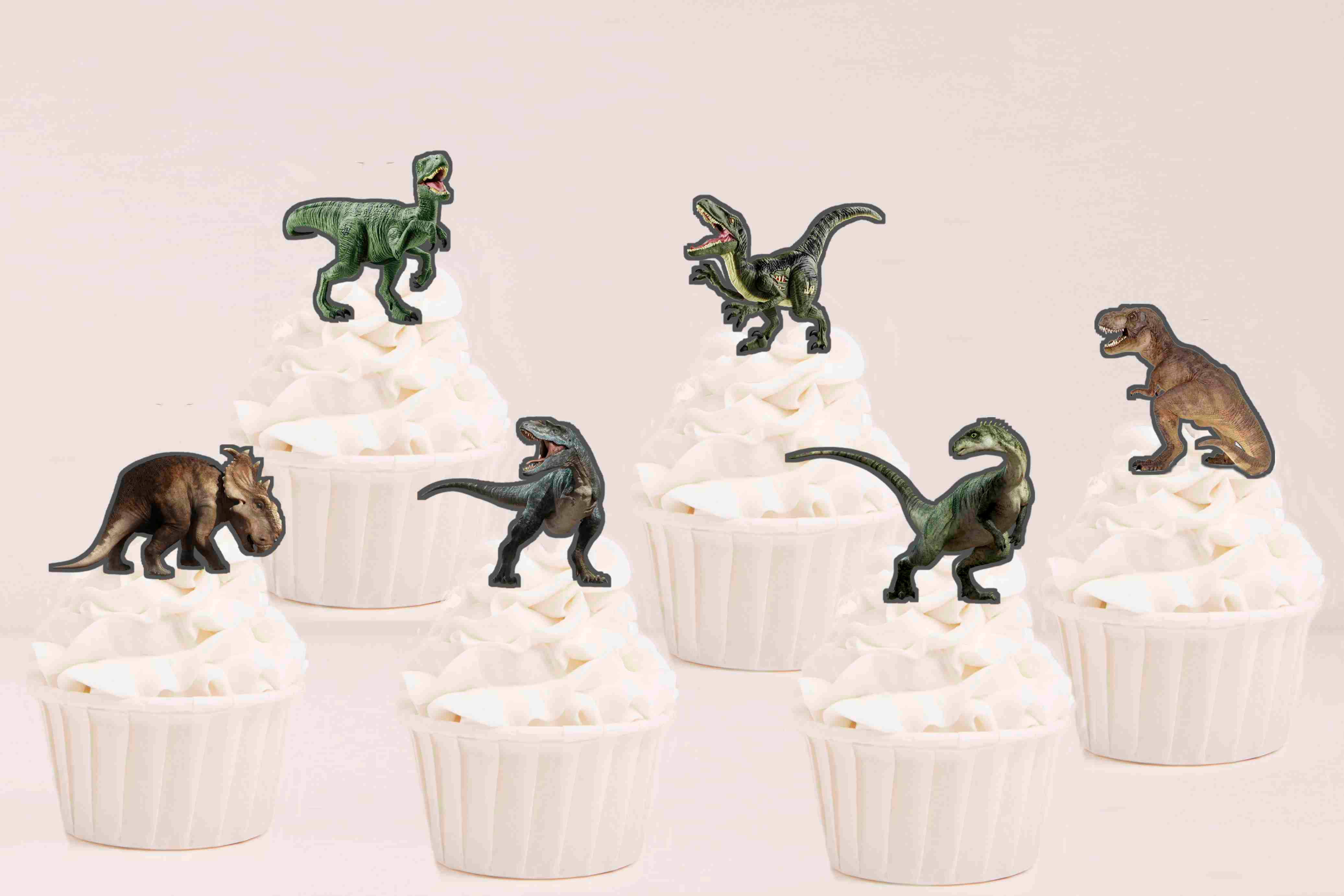 Toppers Recortados Mundo Jurassico