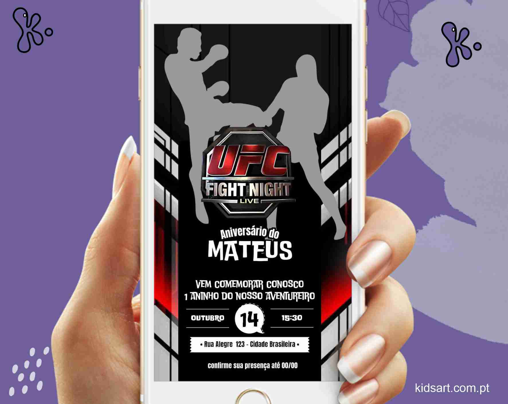 Convite Digital UFC 1a