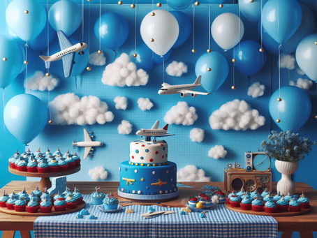 Festa de Aniversário com o Tema Aviões: Ideias Criativas e Originais
