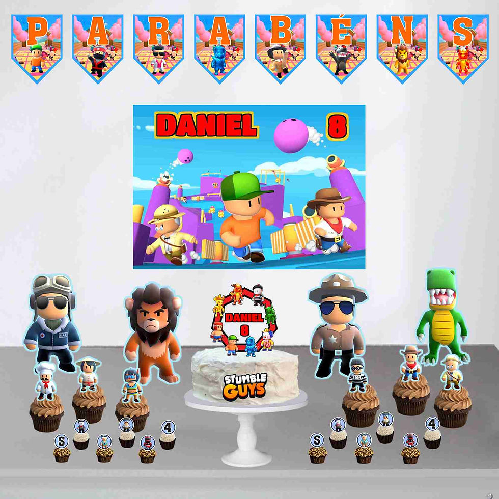 Kit Só Um Bolinho 1 Stumble Guys