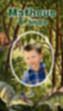 Convite Animado Mundo Jurássico