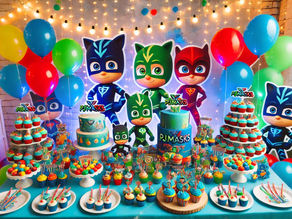 Como Organizar uma Festa de Aniversário Incrível com o Tema PJ Masks