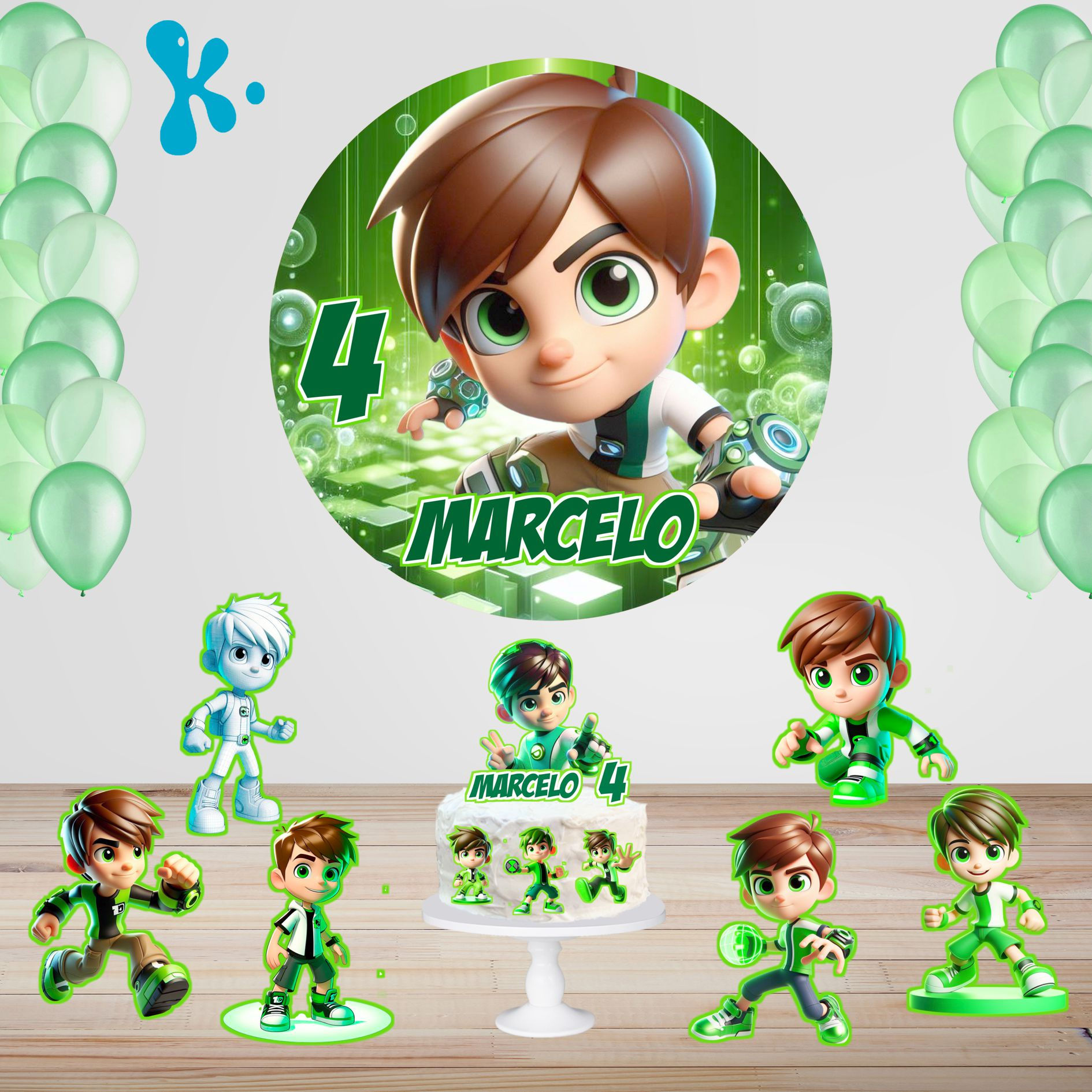 Kit de Festa Básico 2 BEN 10