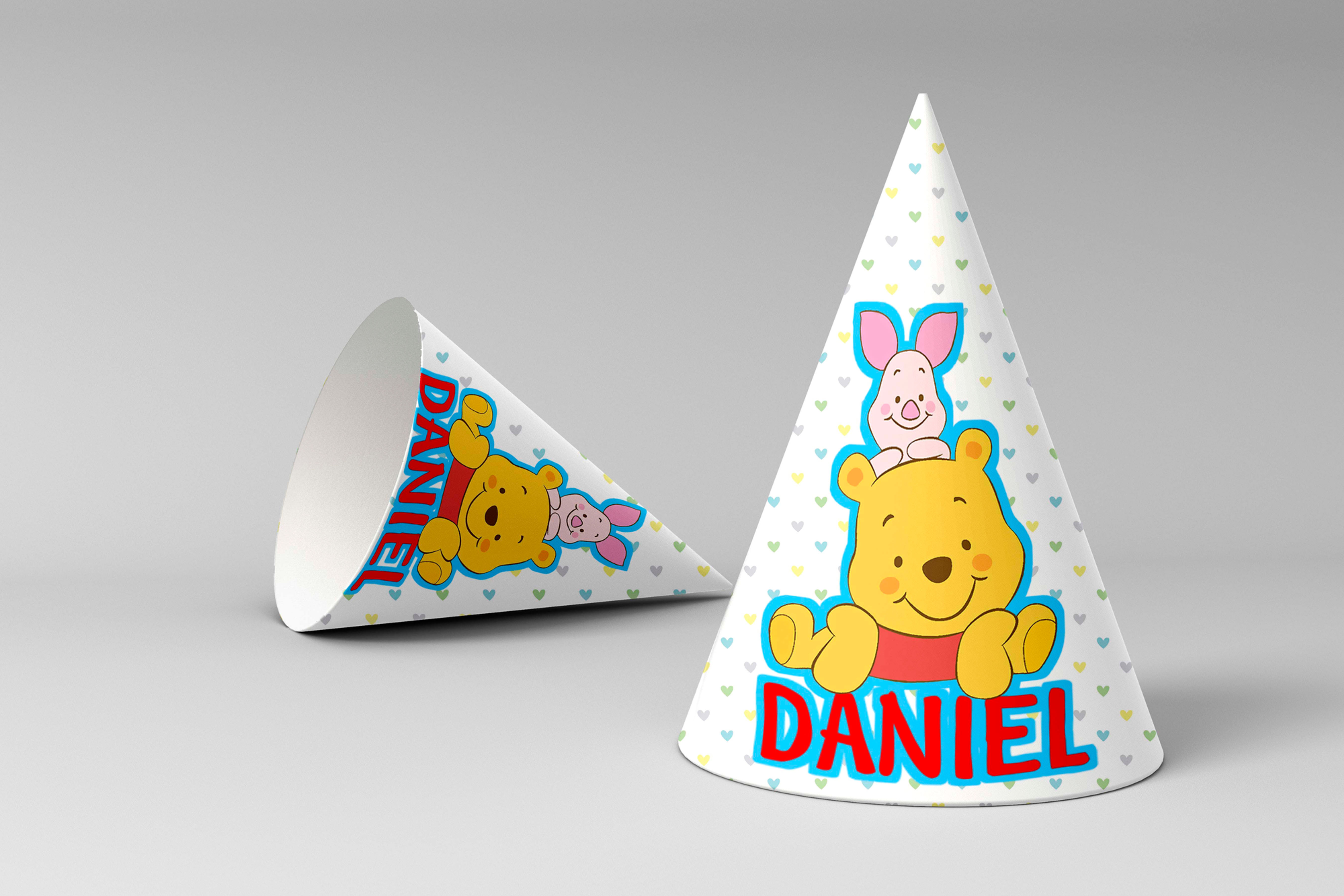 Chapéu de festa Baby Winnie The Pooh