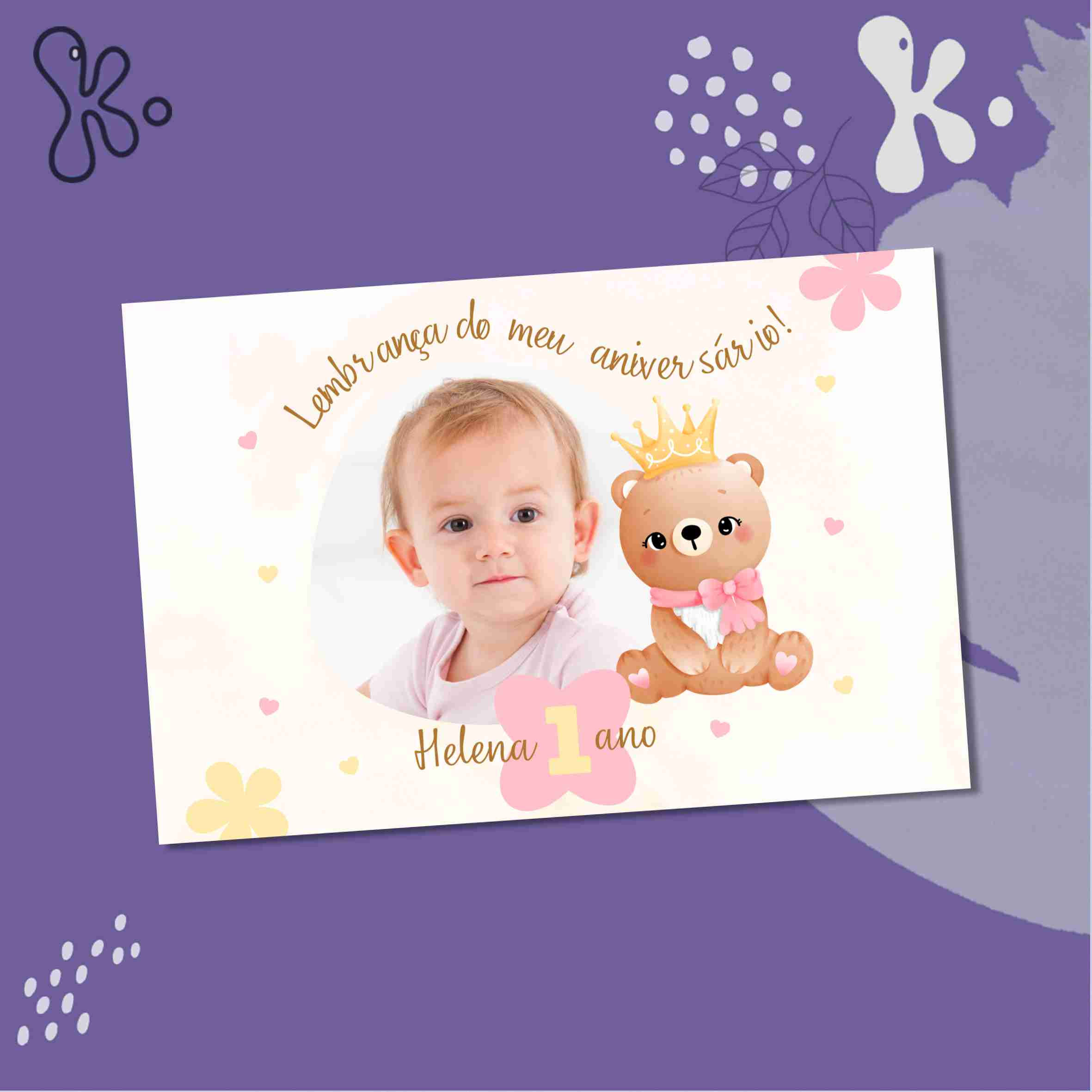 Lembrança Digital 1º Aniversário 5