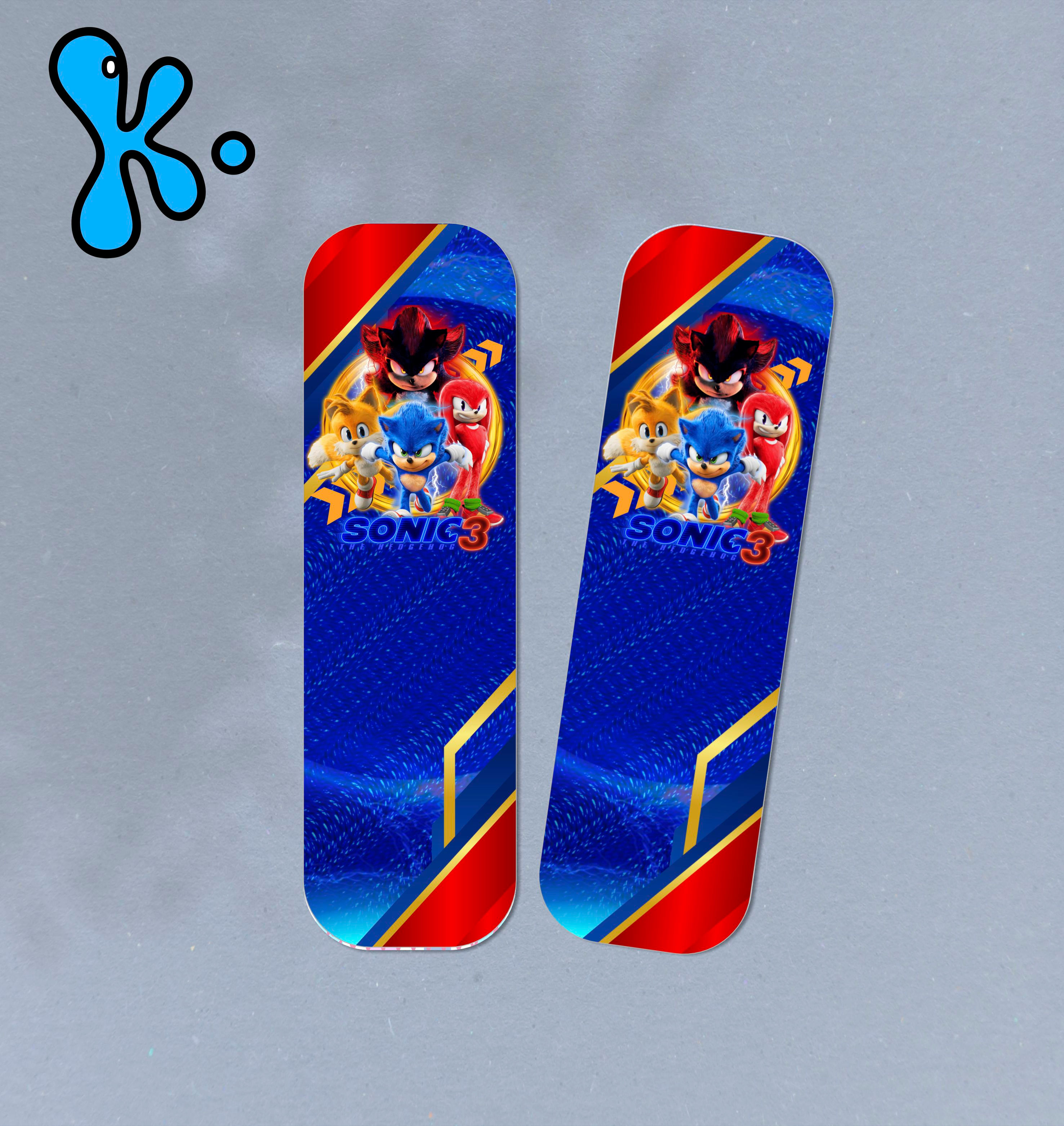 Marcador de Livro Sonic 3