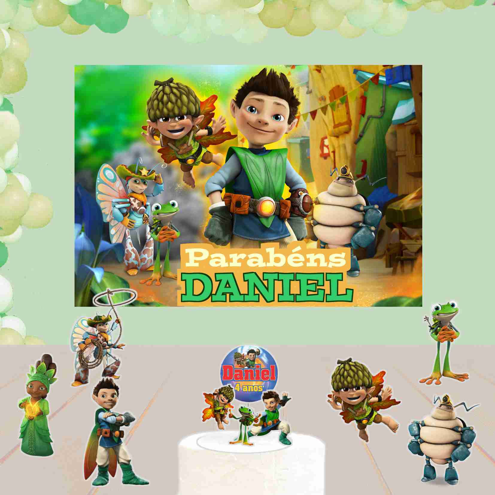 Kit de Festa Básico 1 Tree Fu Tom