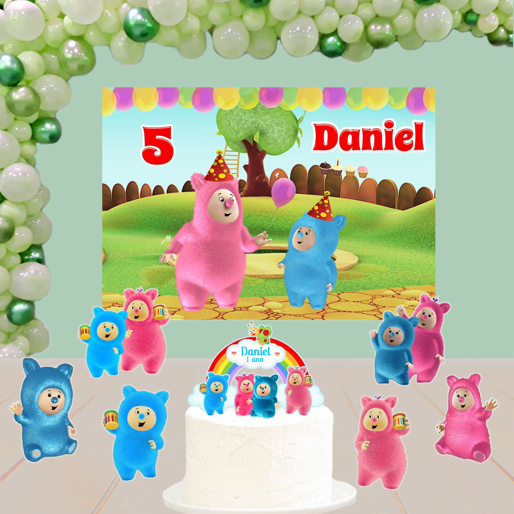 Kit de Festa Básico 1 Bili Bam Bam - Baby TV