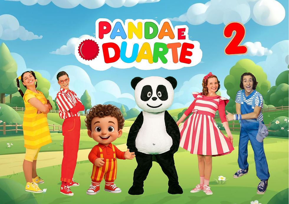 Miniatura: Cartaz Estrela da Festa – Panda e os Caricas 3D