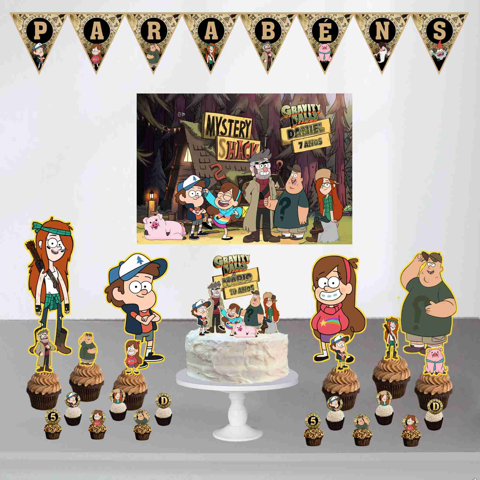 Kit Só Um Bolinho 1 Gravity Falls