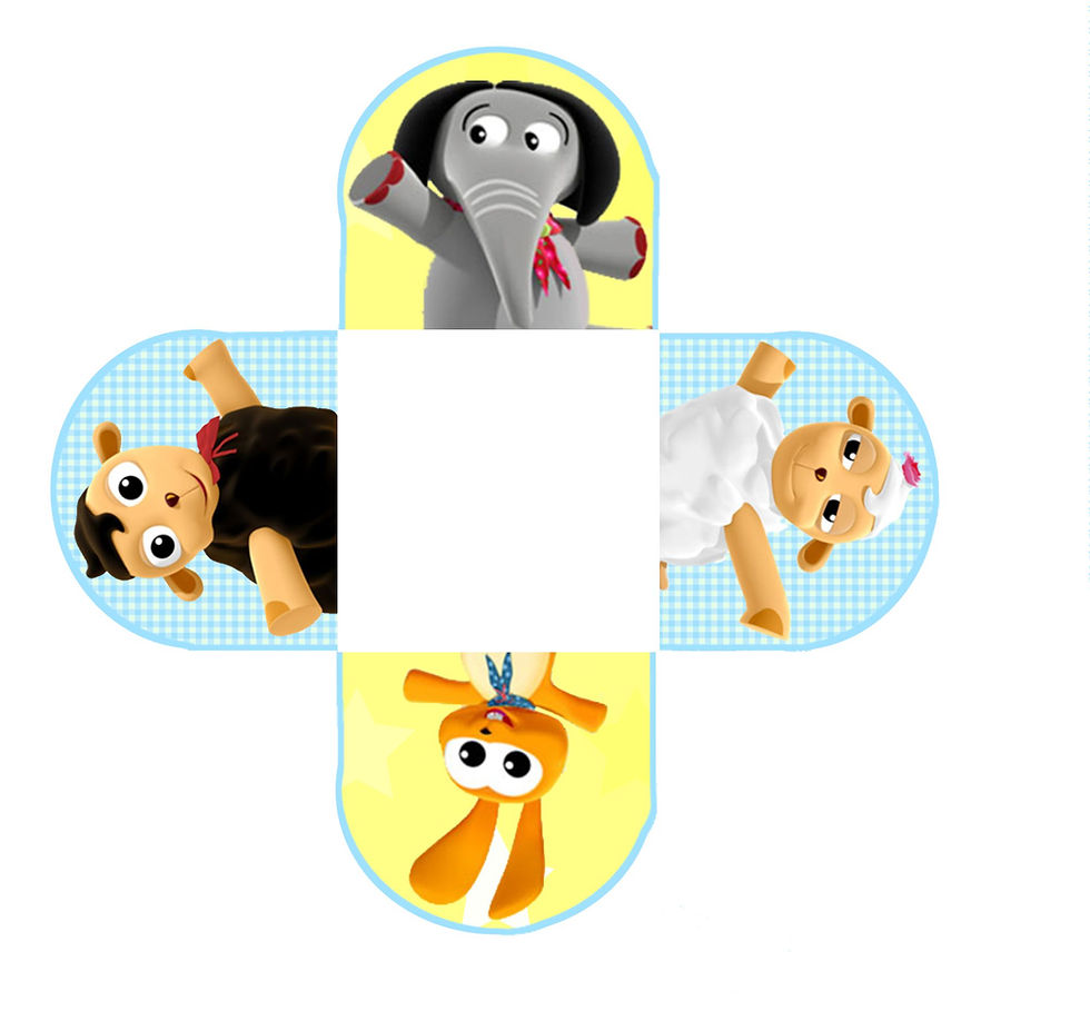 Caixetas para doces Bando dos Amiguinhos | BabyTV 1