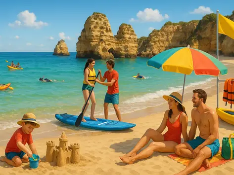 Praias e Atividades Aquáticas para Famílias: O Guia Completo para um Verão Inesquecível em Portugal