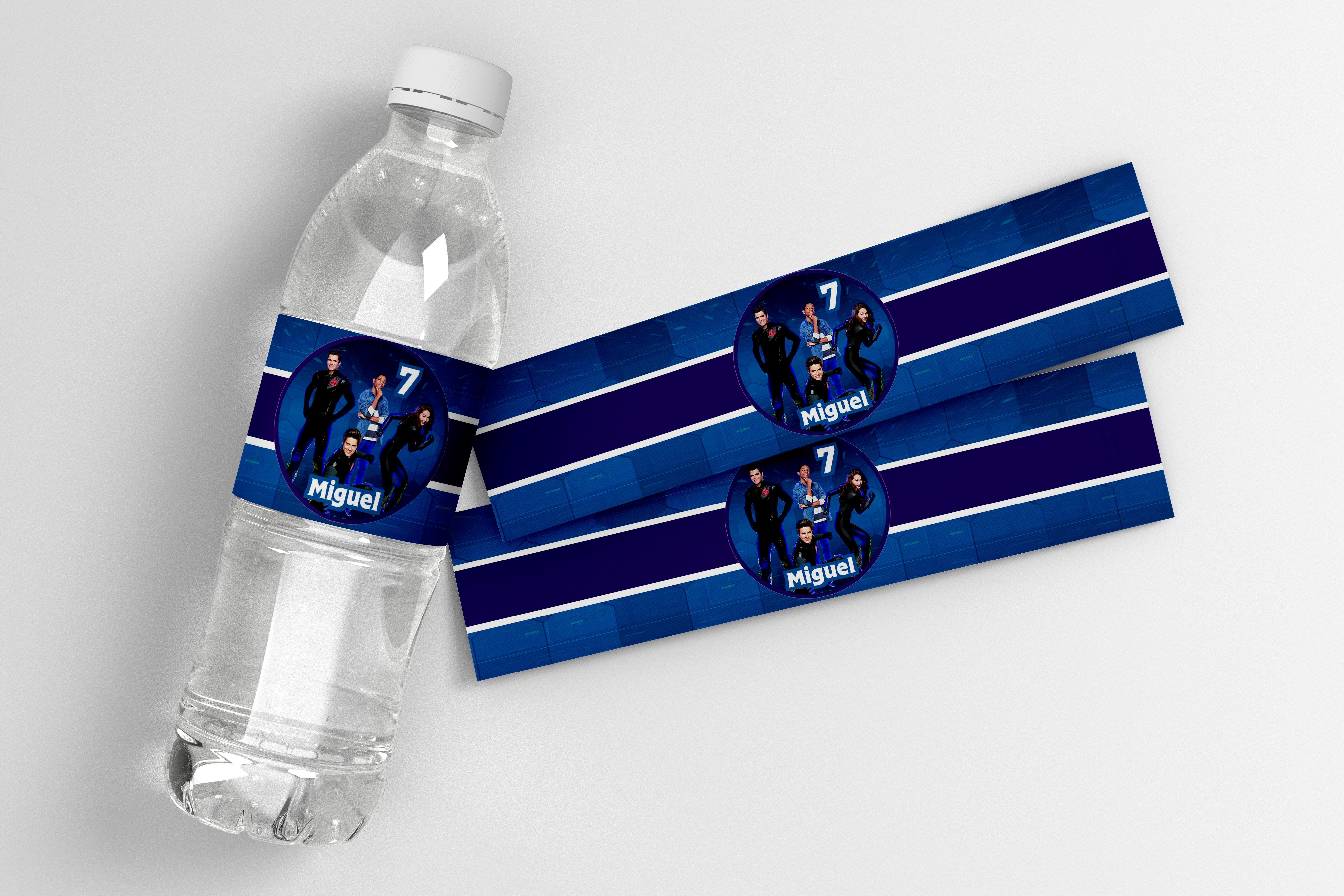 Rotulo garrafa Lab Rats