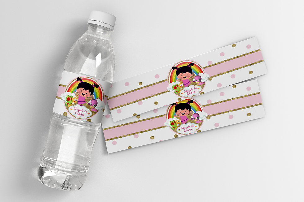 Rotulo garrafa Pequena Lola | Baby TV
