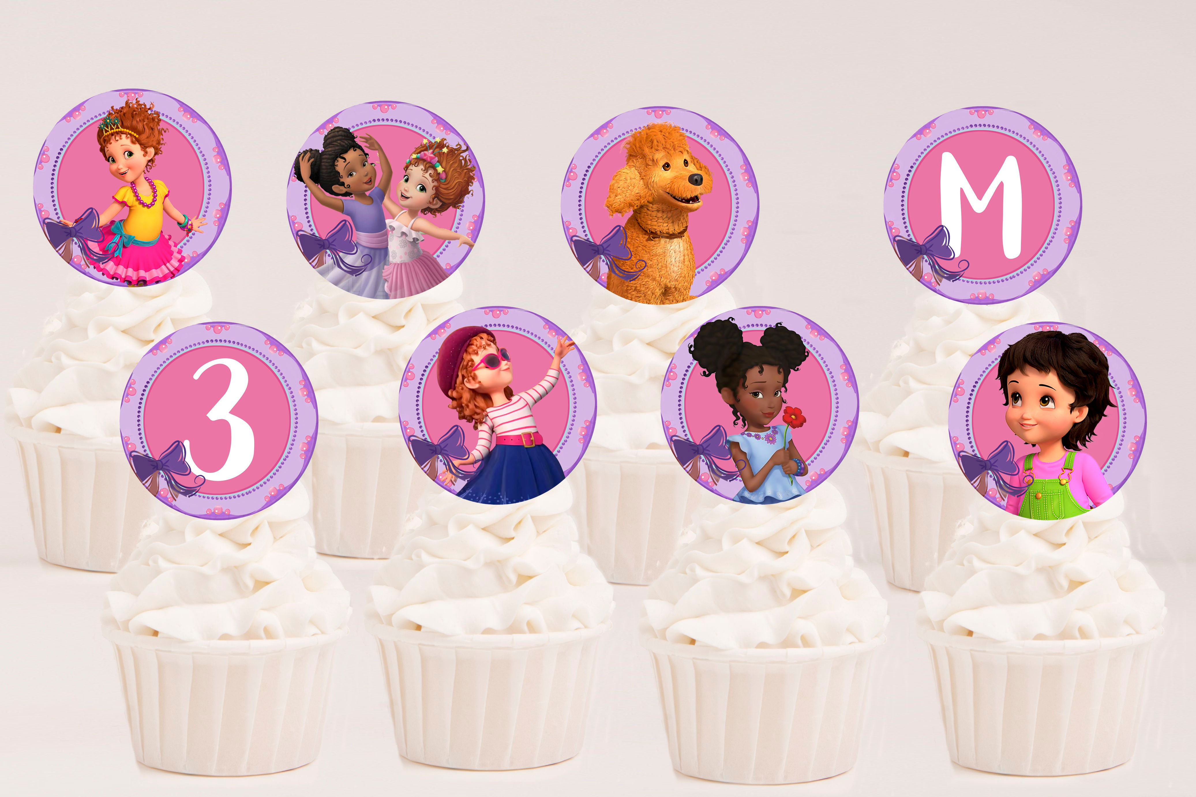 Toppers Cupcake Fancy Nancy