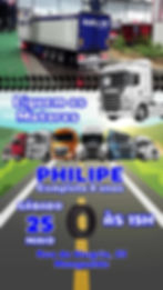 Convite Digital Infantil com Vídeo Camiões Scania – ShowMix Personalizado