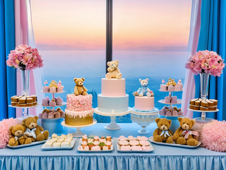 Decoração de um Chá de Revelação