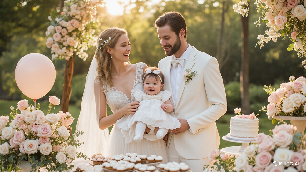 Como organizar uma festa de casamento com o Batizado