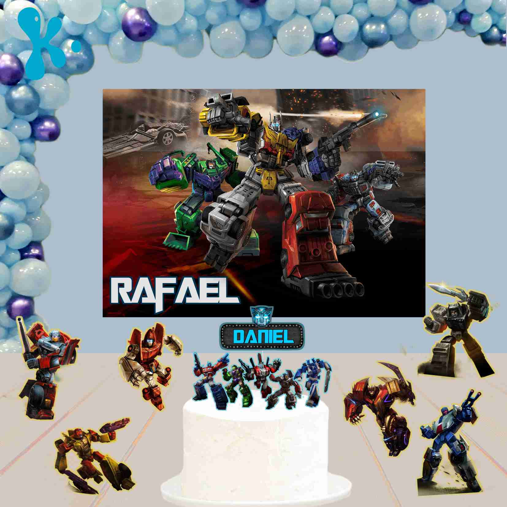Kit de Festa Basico 1 Transformers: Combiner Wars
