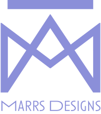 Kindra Marrs designs logo i purple