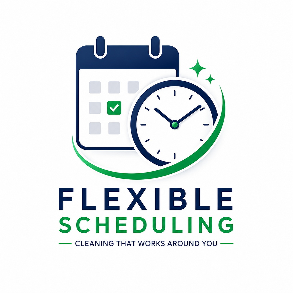 Flexible Scheduling: Cleaning that works around you