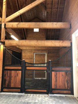 Artisan Constructors Luxury Horse Stable Internal Architecture