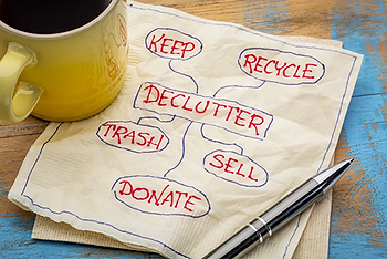 Practical declutter tips | RETHINK organization | Pittsburgh PA
