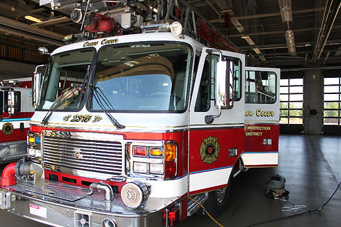 Cape Coral fire truck B 231B 1B FD PROTECTION EMERGENCY station.