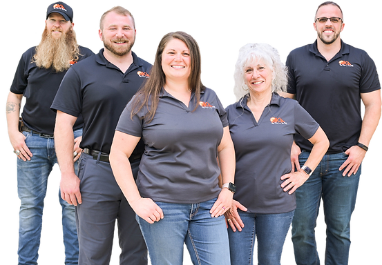 The passionate and committed Solar Installation Team Aka Solar Team