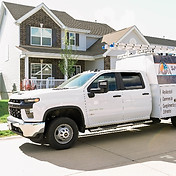 Saylors Systems service truck parked outside of customer home in Eureka, MO