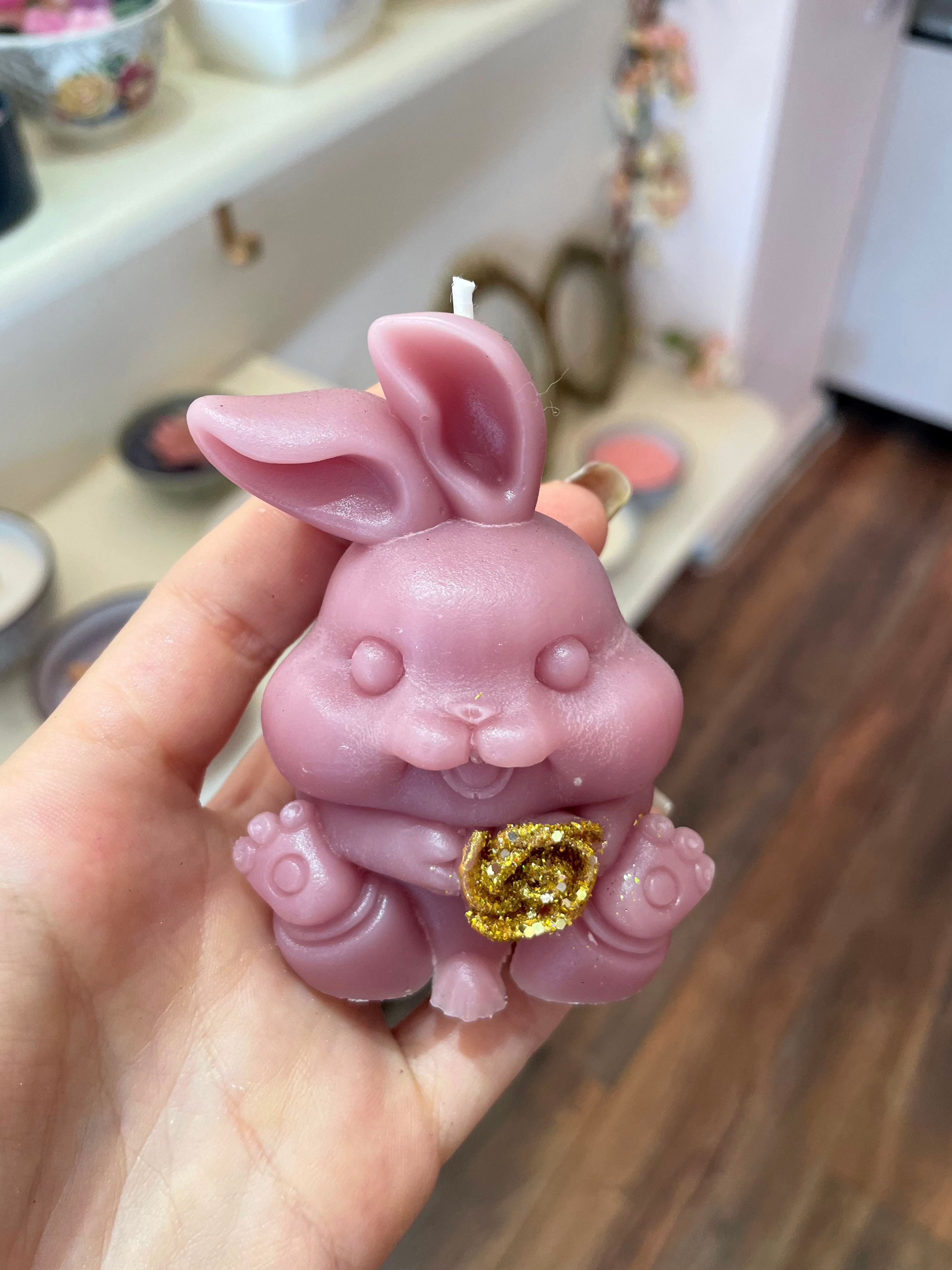 נר יציקה ארנב 