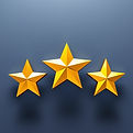 5 gold stars