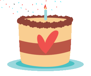 cake with confetti animation.gif