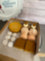 Arranged Food and Objects