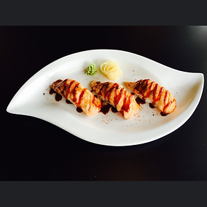 Flamed Salmon