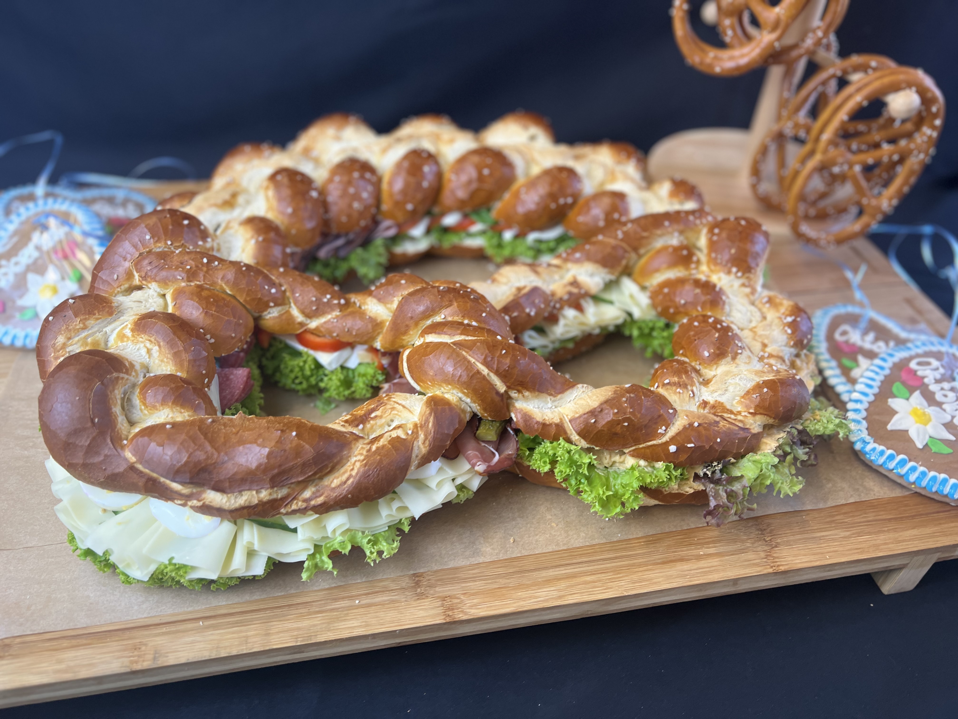 Arranged Food and Objects