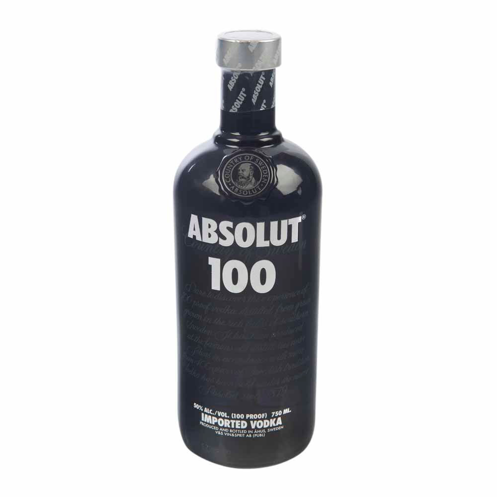 Vodka ABSOLUT 100 Suecia Botella 750Ml