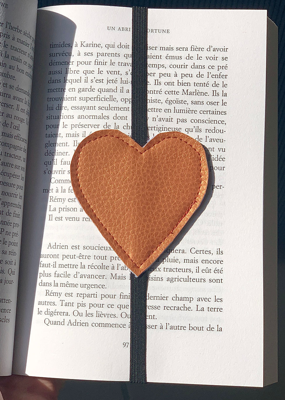 Miniature : Marque pages Coeur