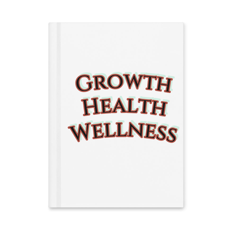 Miniatura: GROWTH HEALTH WELLNESS Hardcover Journal