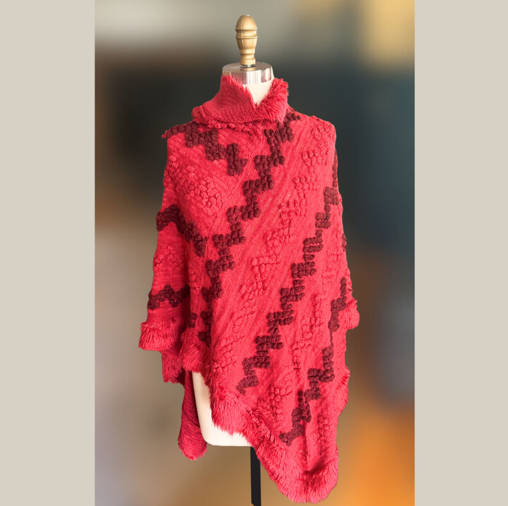 Noirfall Georgia Peach Poncho