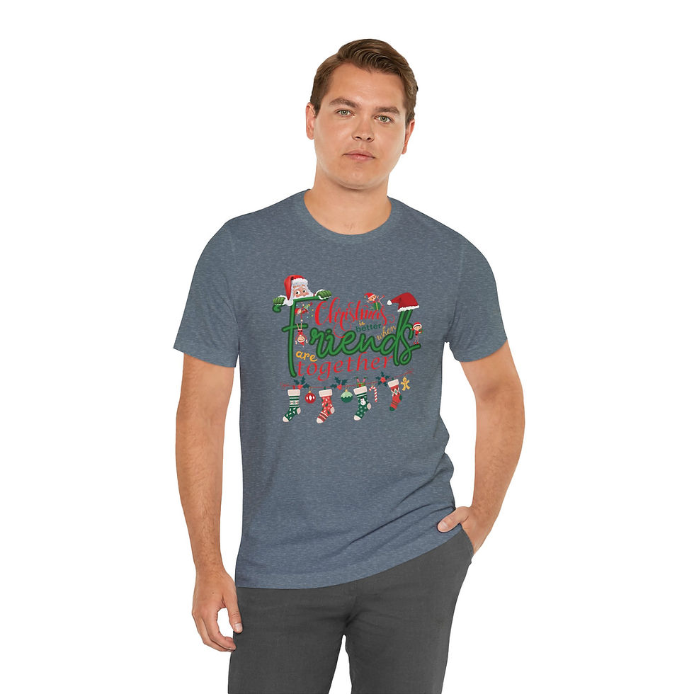 Thumbnail: Christmas Friends Unisex Tee