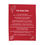 Thumbnail: Plush Blanket with Study Blanket Creed - Motivational for Students - Crimson Red