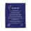 Thumbnail: Plush Blanket with Study Blanket Creed - Motivational for Students - Navy Blue