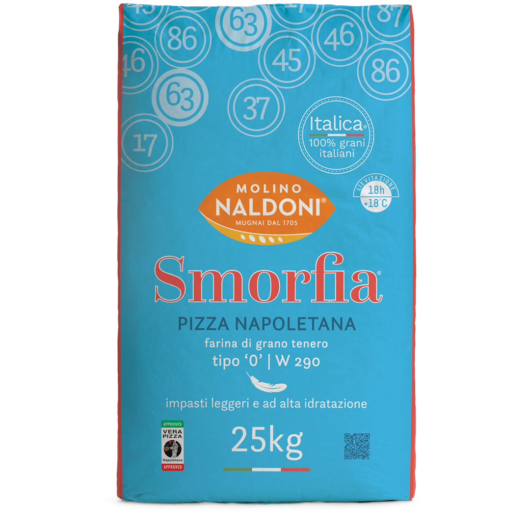 Brašno pšenično Smorfia Tip 0 PIZZA NAPOLETANA 25KG