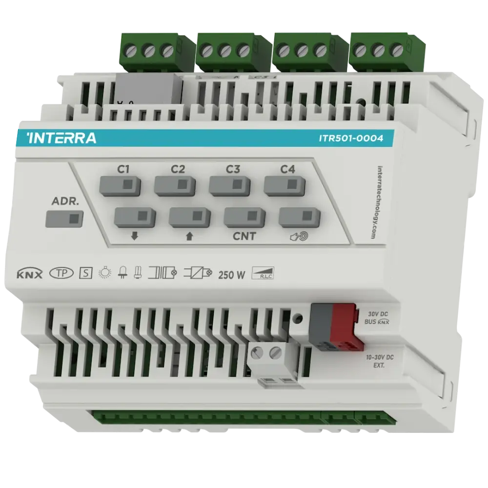 Interra KNX Universal Dimmer Actuator - 4 Channel