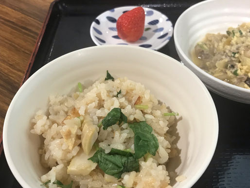 筍炊き込み御飯