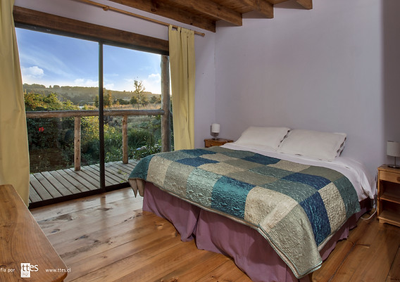 Dormitorio Cabaña Alerce
