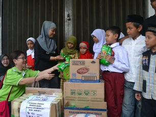 Book Aid Malaysia organized humanitarian mission to Banda Aceh, Indonesia.