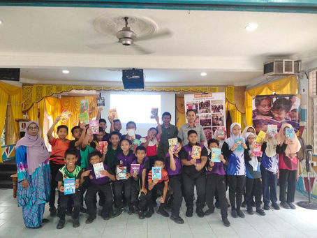 A fantastic morning at SK Sungai Kertas with our BACA program