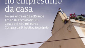 Novos incentivos para jovens até aos 35 anos.